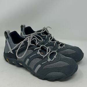Merrell Maipo Waterpro Multi-Sport Blue Grey Size 7 Hiking Trail Athletic